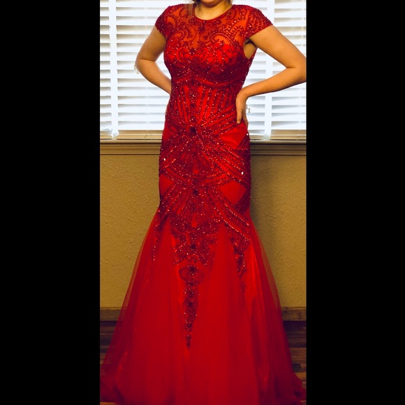 Sherry Hill Prom Dress - Picture 2 of 3